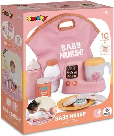 Σετ Smoby Baby Nurse με θερμαντήρα