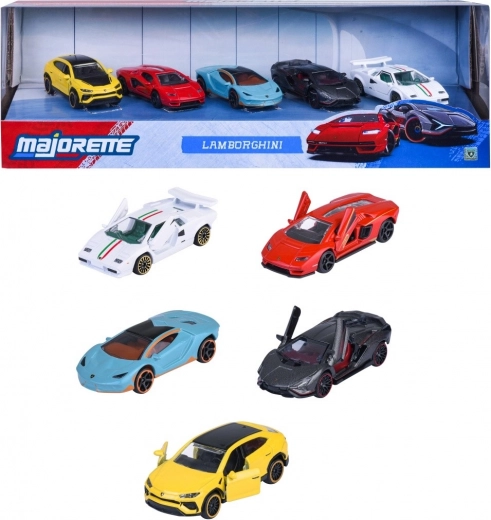 Σετ οχημάτων Lamborghini 5‑pack