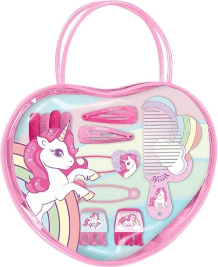 Τσαντάκι με αξεσουάρ μαλλιών Unicorn