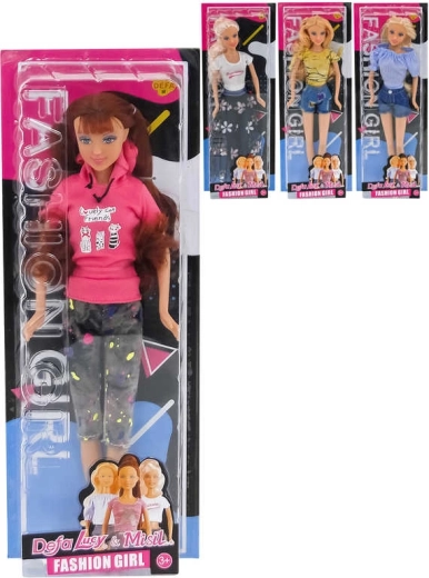 Κούκλα Defa Lucy 29 cm σε μοντέρνο ρούχο - 1 τεμάχιο