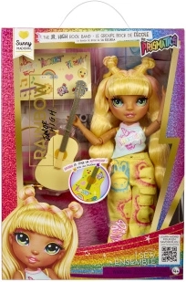 Rainbow High Junior Fashion κούκλα Sunny – ροκ κιθαρίστρια