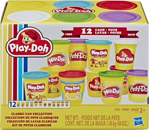 Play Doh 12 δοχεία