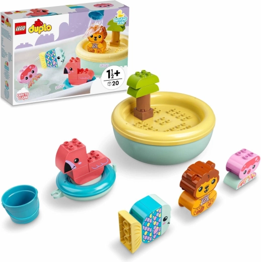 LEGO DUPLO Το πρώτο μου μπάνιο: πλωτό νησί με ζωάκια