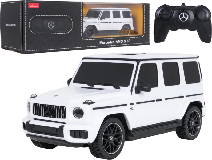 Τηλεκατευθυνόμενο αυτοκίνητο Mercedes-AMG G63 RASTAR – Λευκό
