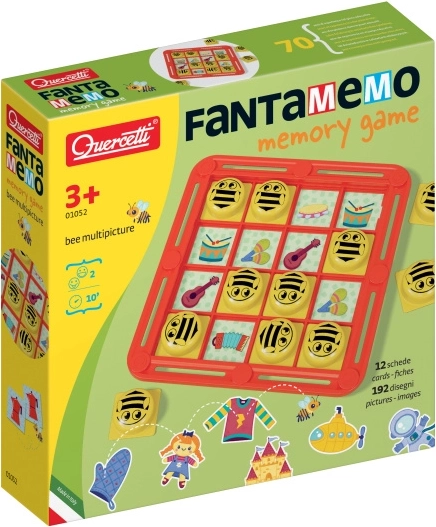 Quercetti Fantamemo μέλισσα – παιχνίδι μνήμης (pexeso)