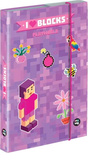 Κουτί για τετράδια A5 PLAYWORLD Girl