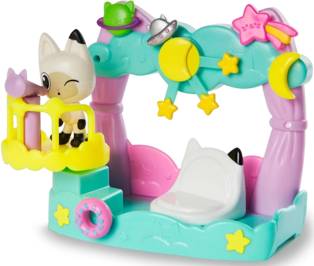 Μαγική σκηνή μπαλκονιού με αστέρια