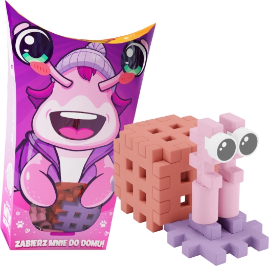 Κατασκευαστικό σετ MINI WAFFLE Pocket Pets – σαλιγκάρι