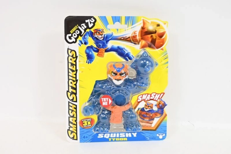 Heroes of Goo Jit Zu Tygor – Smash Strikers φιγούρα με τράβηγμα και ζούληγμα