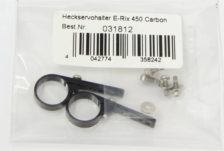 Πίσω βάση σερβομηχανισμού για E-Rix 450 Carbon JAMARA