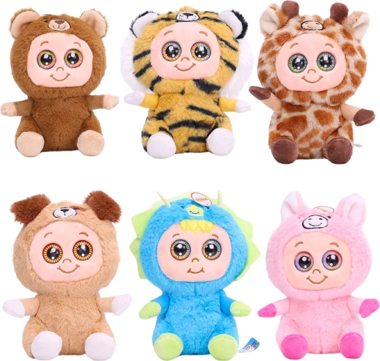 Sparkys ZOO Edition λούτρινο ζωάκι με φωτεινά μάτια και ήχο 20 cm - 1 τεμάχιο