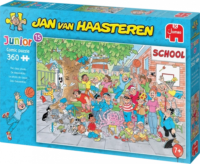 Παζλ Jumbo Jan van Haasteren Junior: Φωτογραφία τάξης 360 κομμάτια