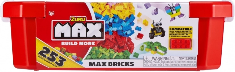 Δημιουργικό σετ κατασκευών Zuru Max Build 253 τεμαχίων