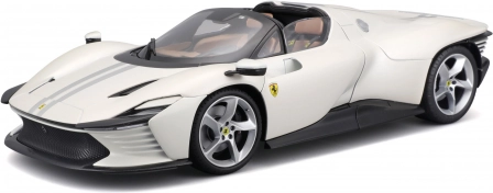 Bburago Ferrari Daytona SP3 1:18 λευκό μοντέλο αυτοκινήτου
