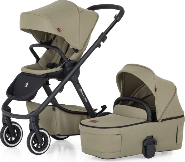 Petite&Mars συνδυαστικό καρότσι Icon 2v1 dove grey lite air