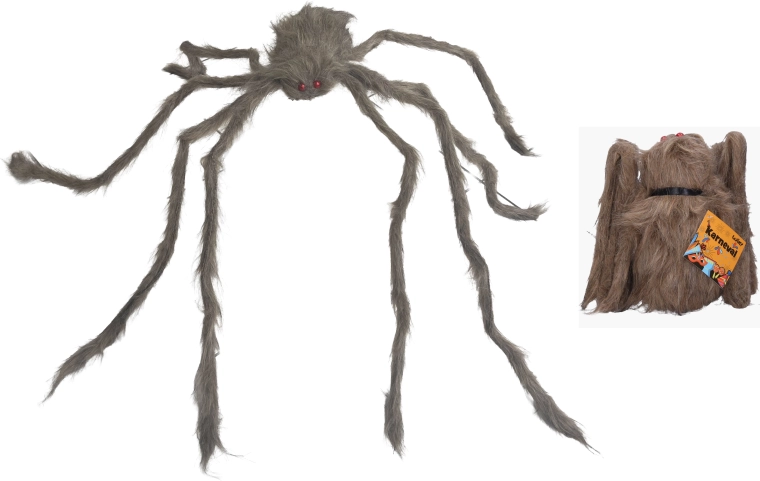 Αποκριάτικη διακόσμηση Halloween αράχνη 150 cm