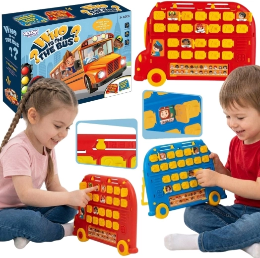 Woopie μάντεψε ποιος είναι στο λεωφορείο – οικογενειακό παιχνίδι