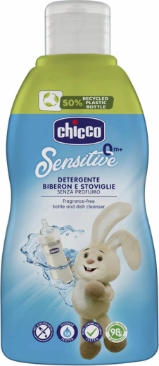 Chicco Sensitive καθαριστικό για μπιμπερό και πιπίλες 300 ml