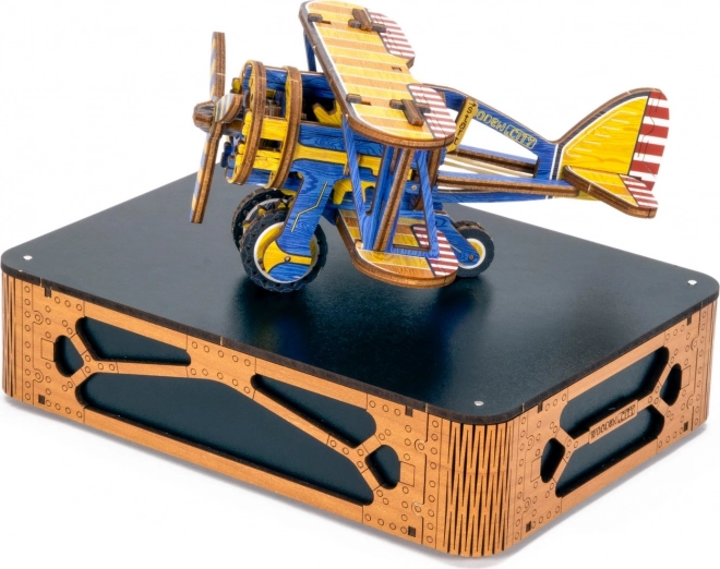 Ξύλινο 3D παζλ WOODEN CITY διπλάνο – συλλεκτική (limitovaná) έκδοση