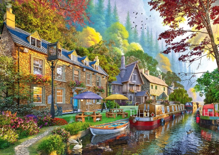 Παζλ RAVENSBURGER Παραθαλάσσιο δρομάκι 1000 κομματιών