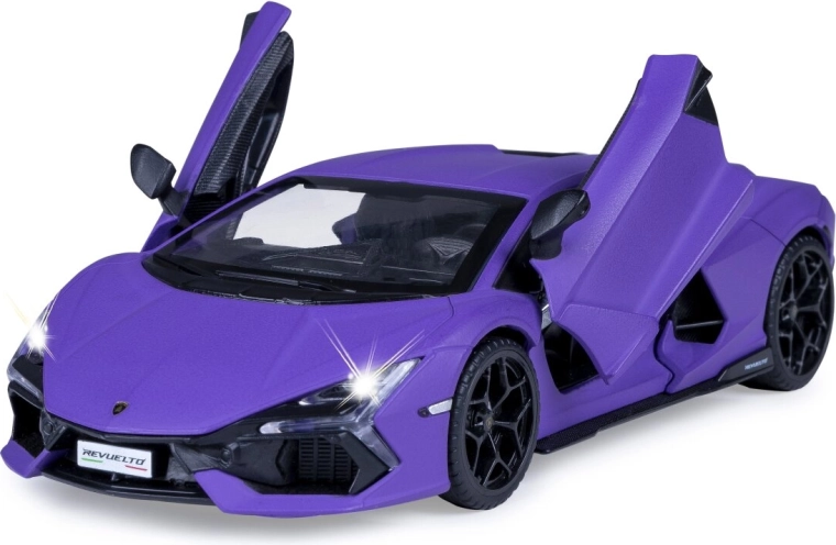 JAMARA Lamborghini Revuelto μεταλλικό μοντέλο 1:32 μωβ