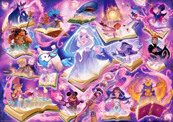 Παζλ Ravensburger Disney Lorcana Glimmers of the Realm: Ametyst 1000 κομμάτια