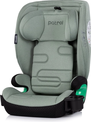 Παιδικό κάθισμα αυτοκινήτου Chipolino Patrol i-Size isofix matcha (100–150 cm)