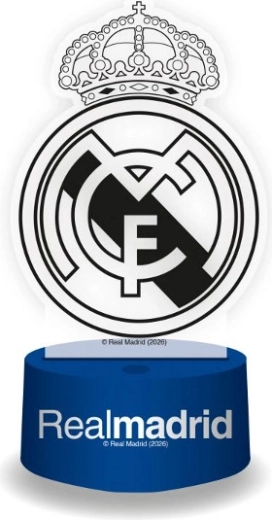 Διακοσμητική LED λάμπα Real Madrid σε ρετρό στυλ