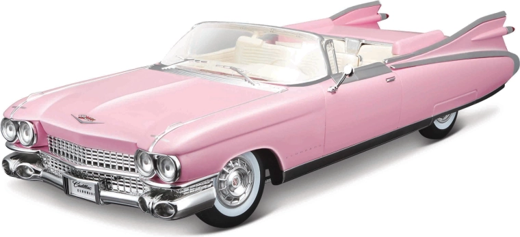 Maisto Cadillac Eldorado Biarritz 1959 ροζ μοντέλο αυτοκινήτου 1:18