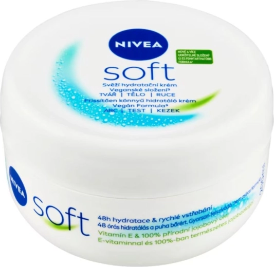 Ενυδατική κρέμα Nivea Soft 200 ml