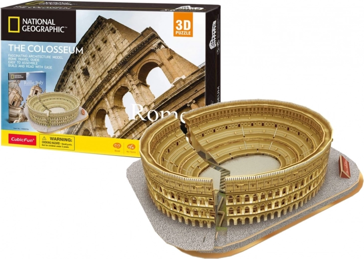 3D παζλ CubicFun National Geographic Κολοσσαίο 131 κομμάτια