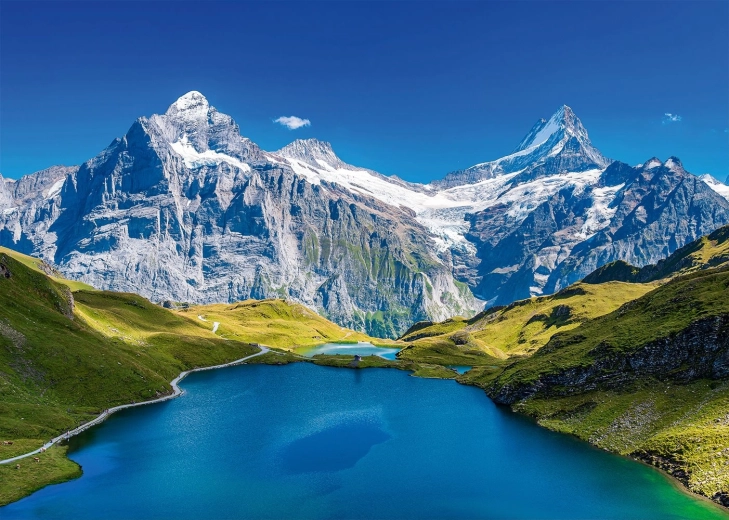 ALIPSON παζλ Λίμνη Bachalpsee, Άλπεις – 1000 κομμάτια