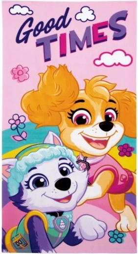 Παιδική πετσέτα Paw Patrol από μικροΐνες 70 × 140 cm