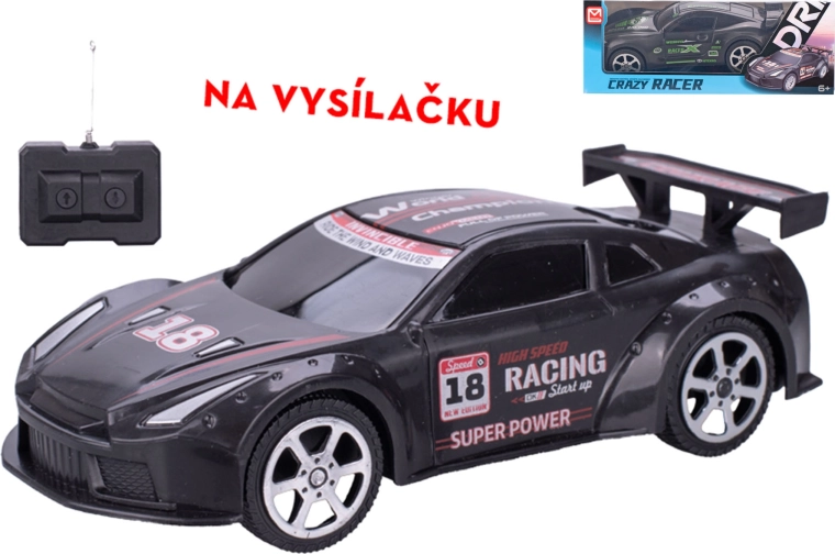 R/C αγωνιστικό αυτοκίνητο 18 cm με τηλεχειριστήριο 27 MHz