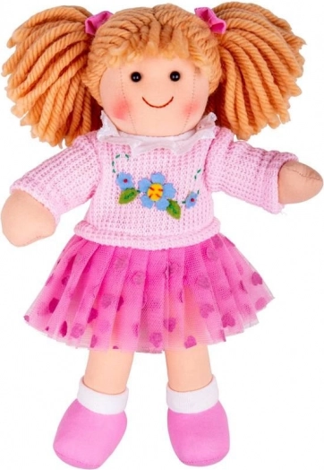 Bigjigs Toys Λούτρινη κούκλα Jasmin 28cm