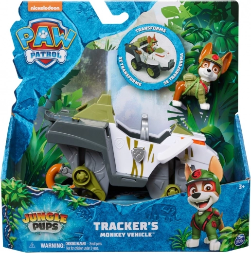 Paw Patrol: όχημα ζούγκλας του Tracker – μεταμορφούμενο αυτοκίνητο με εκτοξευτή