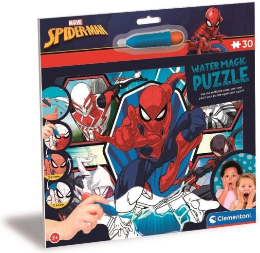 Μαγική υδάτινη ζωγραφική-παζλ Water Magic: Spiderman 30 κομμάτια