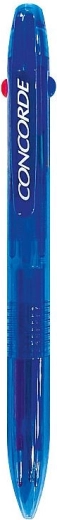 Στυλό gel Concorde Trix 3σε1 σβησόμενο 0,7 mm + 4 ανταλλακτικά