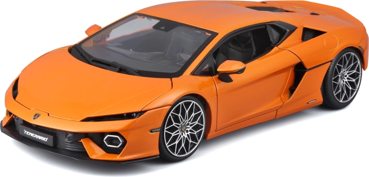 Μεταλλικό μοντέλο αυτοκινήτου 1:18 Bburago Lamborghini Temerario πορτοκαλί