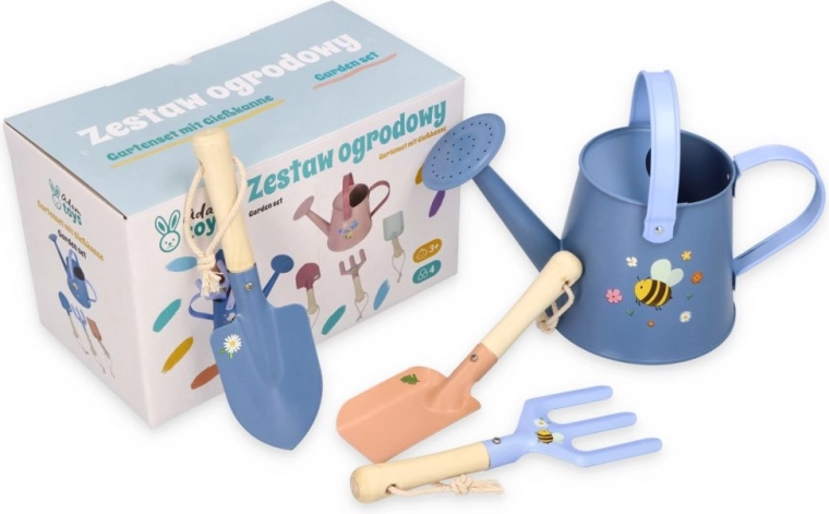 Adam Toys σετ εργαλείων κήπου μπλε