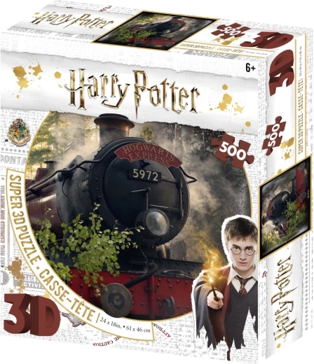 3D παζλ HARRY POTTER Hogwarts Express 500 κομμάτια