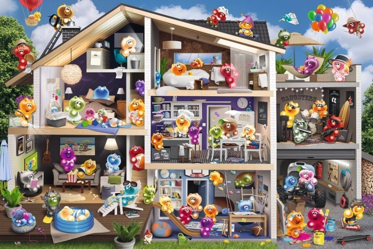 Ravensburger Παζλ Gelini Σπιτάκι για κούκλες 5000 τεμ.