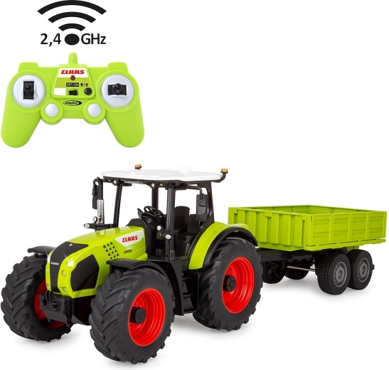 Τηλεκατευθυνόμενο τρακτέρ Claas Arion 660 με ανατρεπόμενο τρέιλερ 1:24