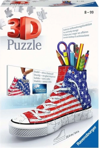 Ravensburger 3D παζλ αθλητικό παπούτσι American Style, 108 κομμάτια
