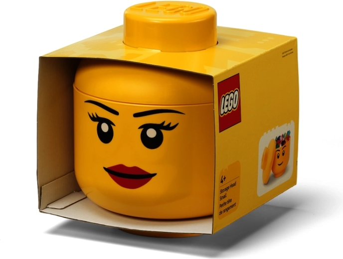 Κουτί αποθήκευσης LEGO κεφάλι κοριτσιού S