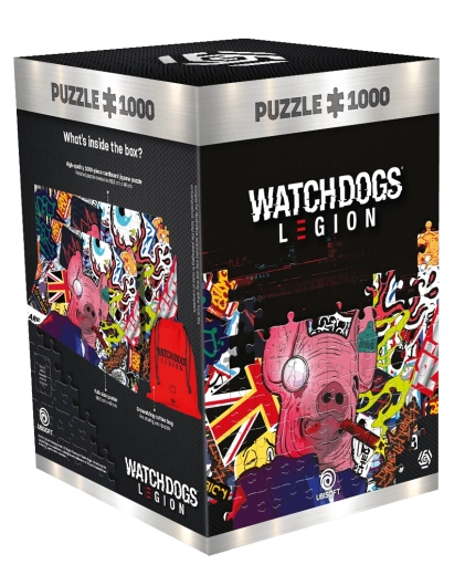 Παζλ Watch Dogs: Legion – μάσκα γουρουνιού 1000 κομμάτια