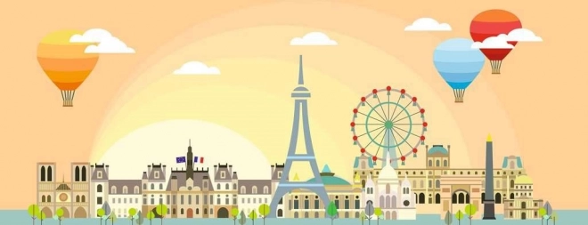 Πανοραμικό παζλ 1000 κομματιών – PARIS από τη Ravensburger