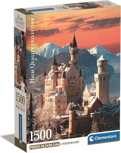 Παζλ 1500 κομματιών compact Neuschwanstein