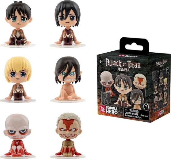 Συλλεκτική φιγούρα Attack on Titan Bobble Hero σε assort - 1 τεμάχιο