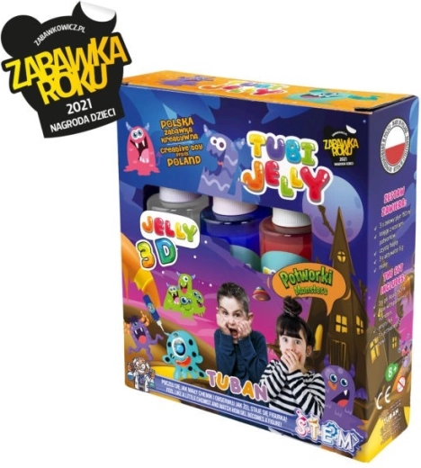 Σετ Tubi Jelly 3 χρώματα – τερατάκια